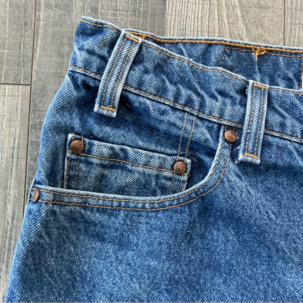 VTG Levi’s 530 Regular Fit Jeans Brown Tab USA
Men’s 36x29 
Actual 34x30
Blue - Picture 4 of 11